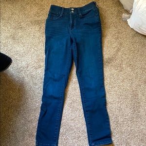 High rise jeans